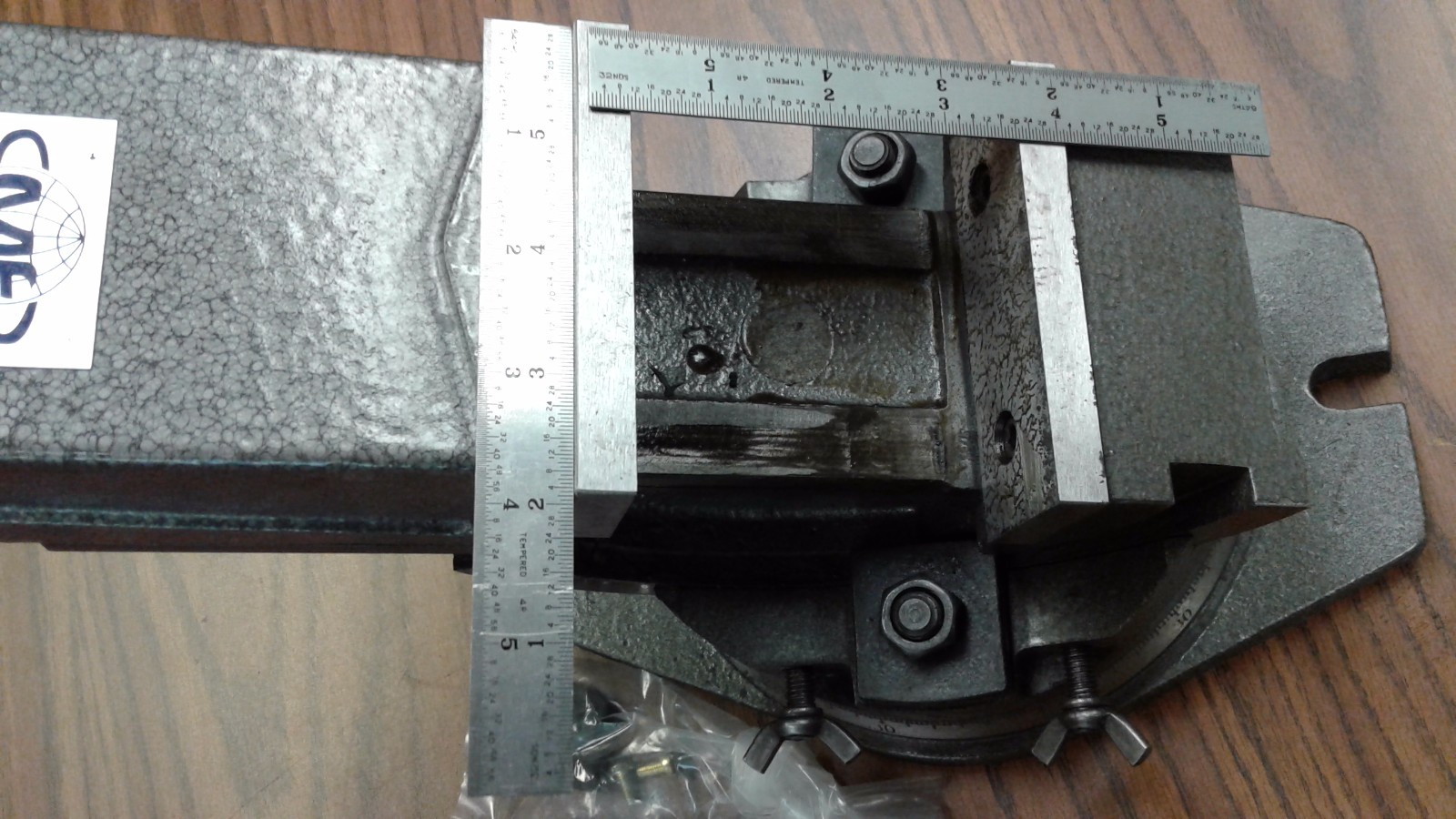 4" Tilt & Swivel machine vise, 2-way compound vise, #850-TLT-04--NEW