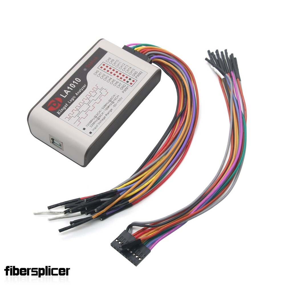 LA1010 Logic Analyzer USB2.0 16M 16CH 10G MCU ARM FPGA DSP Debugging Tools