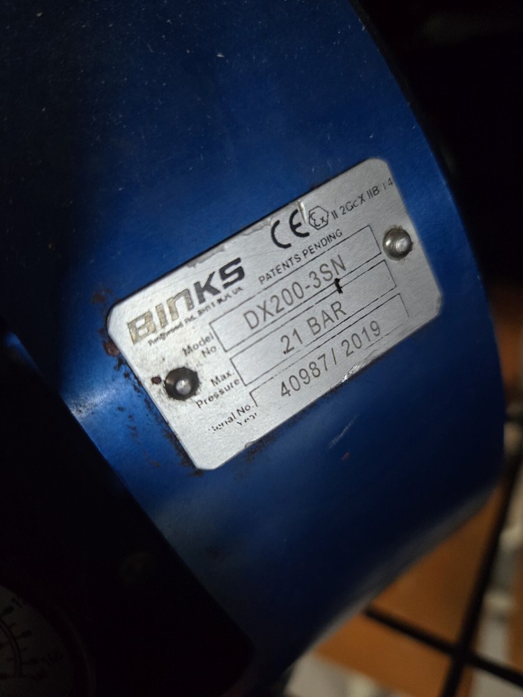 Binks DX200 3:1 Ratio Diaphragm Pump