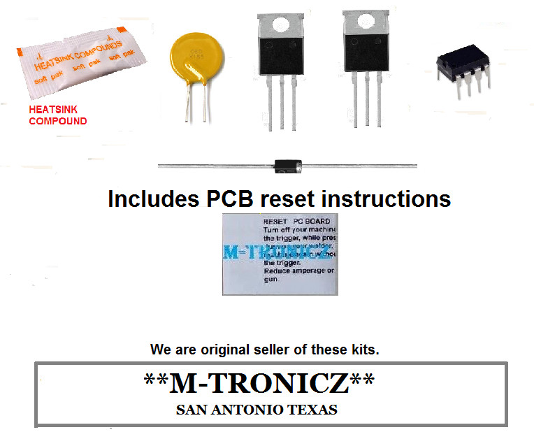 HOBART HANDLER 175  CONTROL BOARD  Q1 , PTC1 ,  D9 , U1 , U2