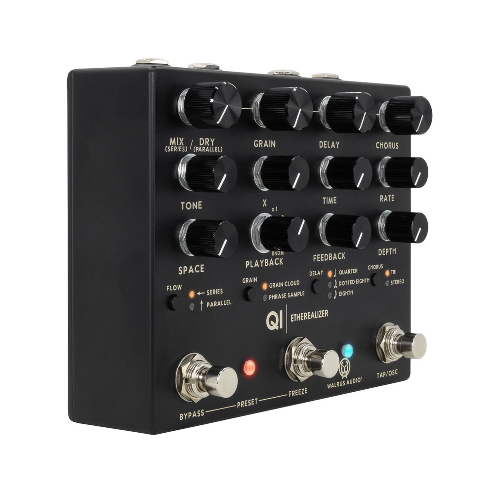 Walrus Qi Etherealizer Stereo Multi-effects - Black