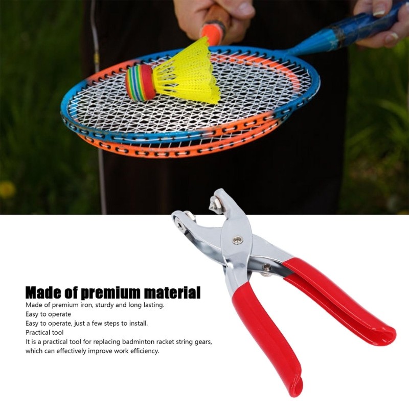 Badmintons Rackets Cold Press Plier Professional Rackets Stringing Clamps Tool