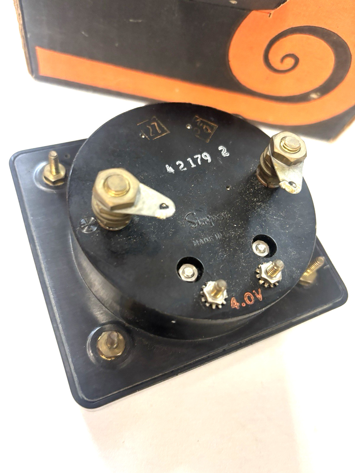 vintage Simpson VU meter SK525-1080 - tested and Works !