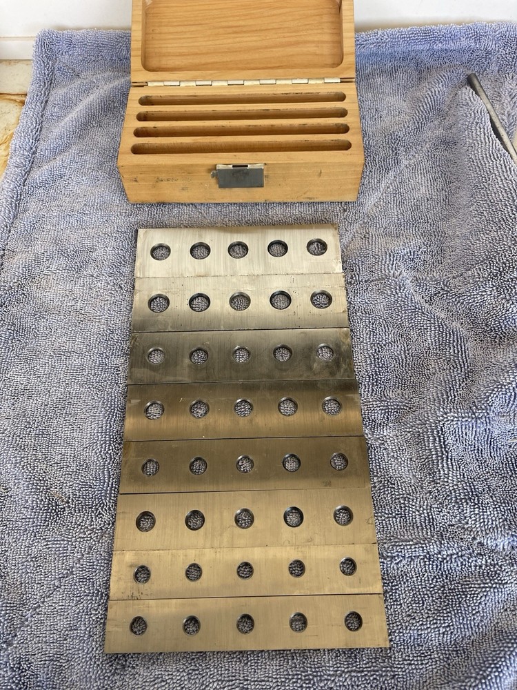 steel parallel set 6" , 4 pairs