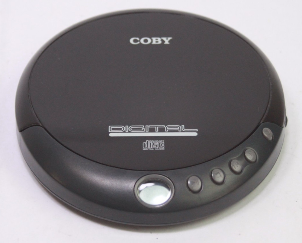 Coby CD Player CX-CD109 Tested Working Black