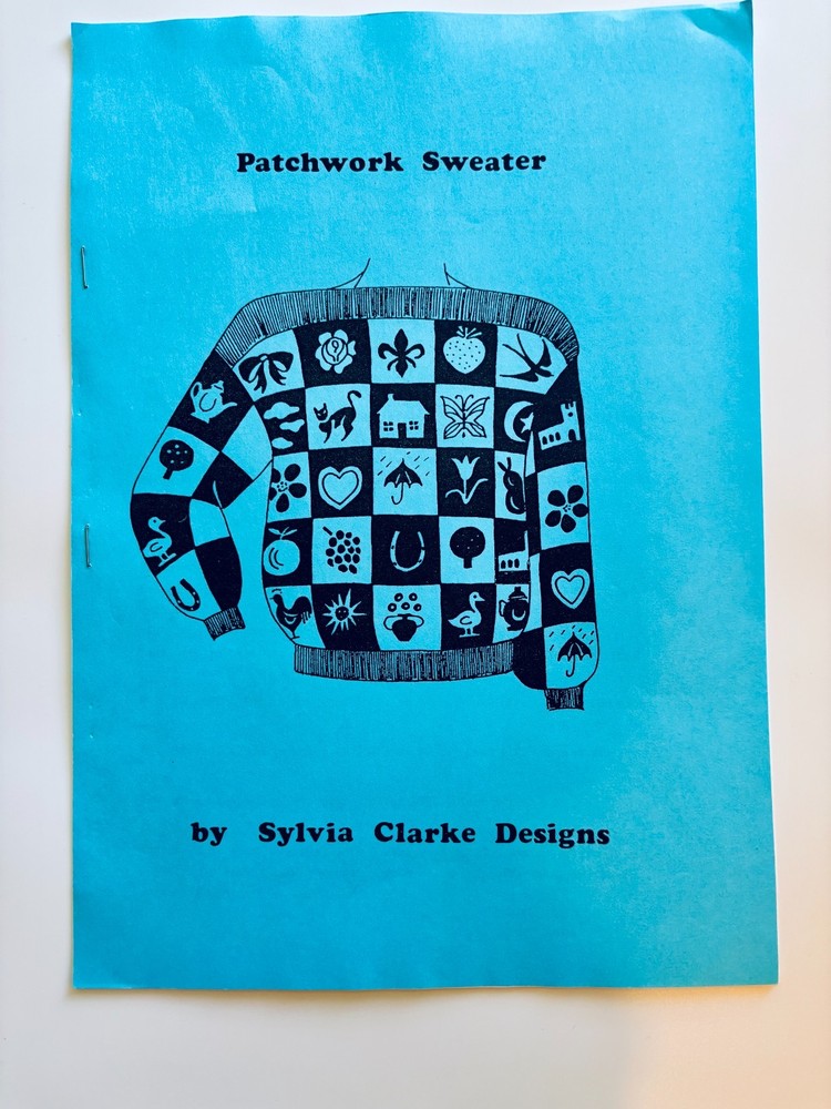 Vintage Machine Knitting Sweater Patterns - Fair-Isle, Patchwork, Afghan & more