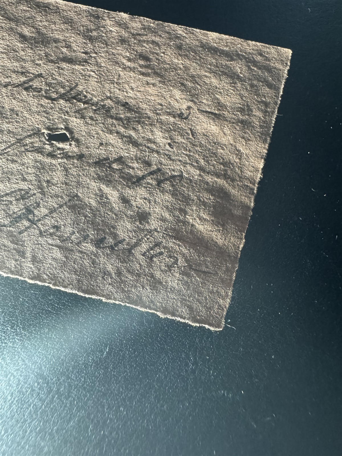 Confederate Manuscript Postal Slip Canton MS W.E. Hamilton Signed CSA ZAYIX