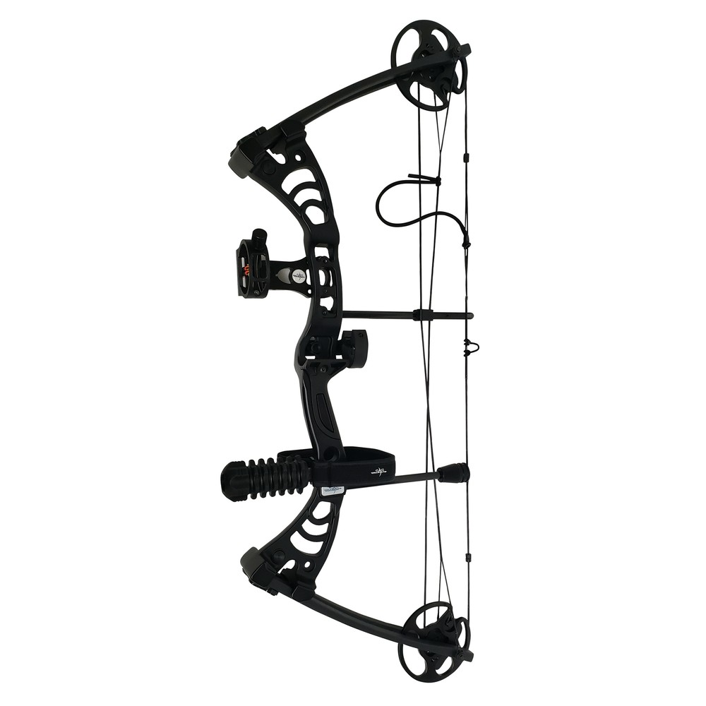 SAS Scorpii 30-55 Lb 19-29" Compound Bow Package with Bow Stabilizer, Bow Sight