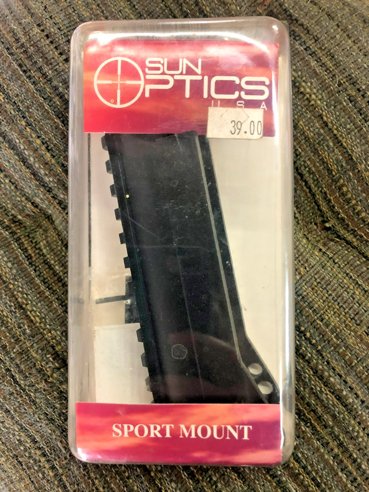 Sun Optics SM8569 1-Piece Base For SKS Adjustable Lockdown System Satin Black