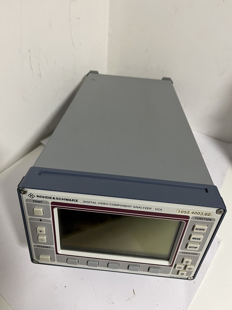 Rohde Schwarz VCA digital video component B11