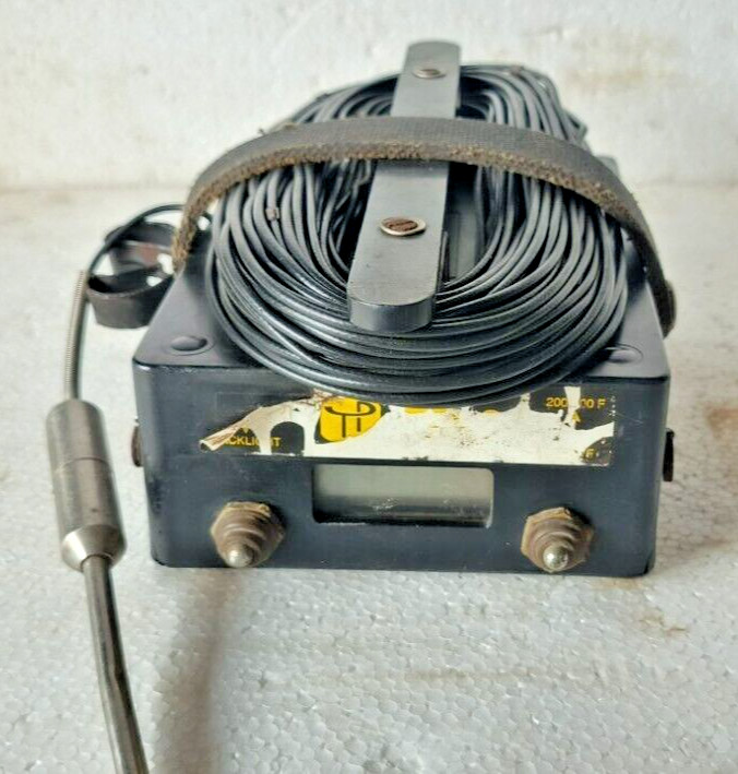 ERGON THERMOPROBE TP-2 THERMOMETER 12.6V-AC.