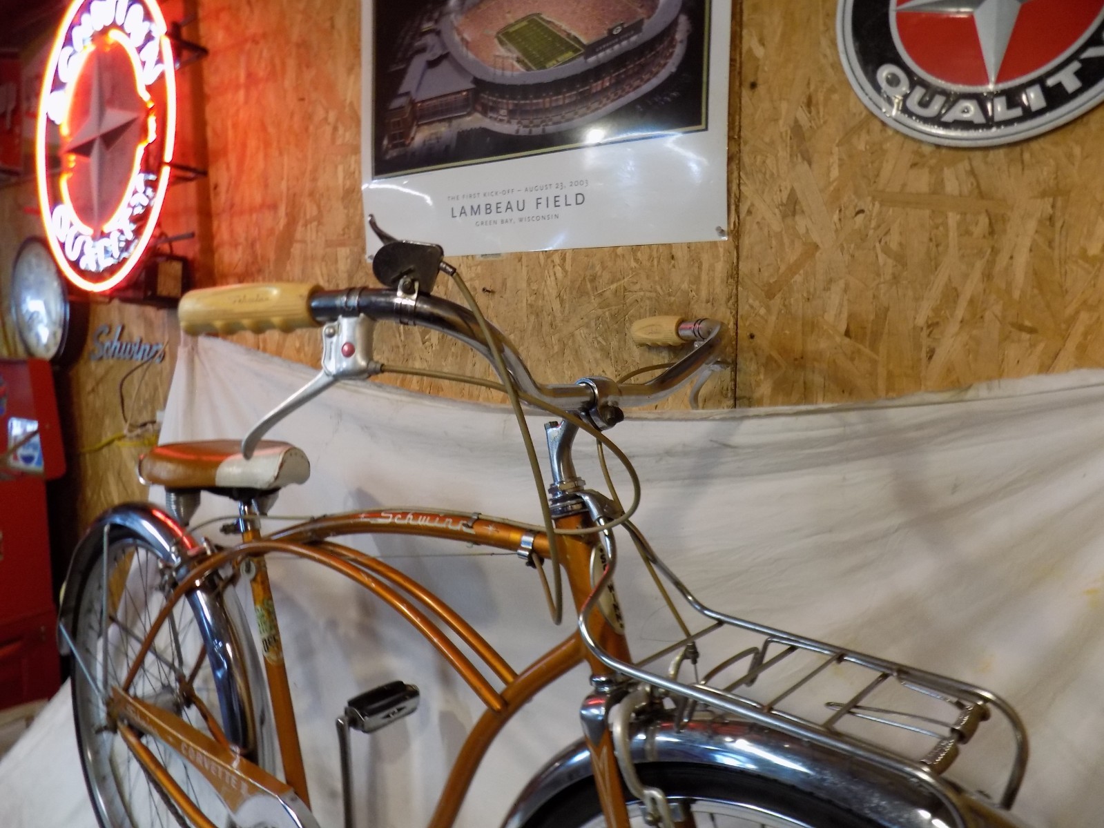 1965 SCHWINN CORVETTE II MENS 3-SPEED COPPERTONE CRUISER BIKE JAGUAR PANTHER S7!