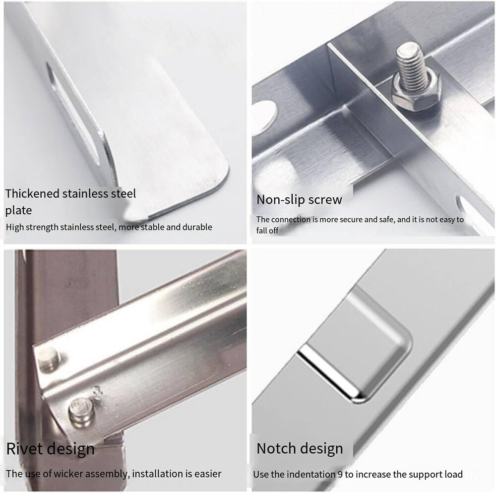 Mini Split Wall mounting Bracket 9000-24000BTU Ductless Air Conditioner Support