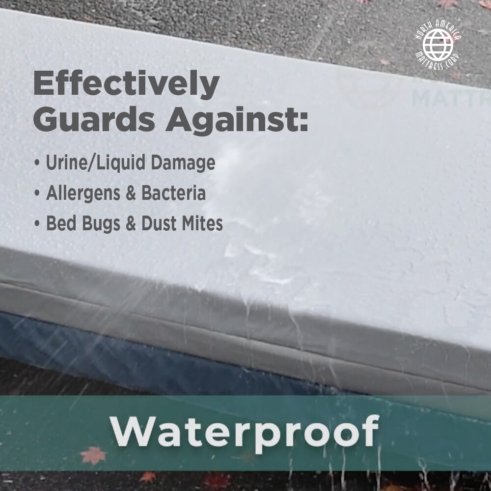 TWIN BED-WETTING MATTRESS 75" x 39" x 5"