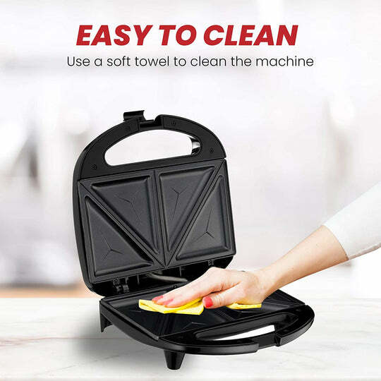 Lumme Sandwich Maker (black)