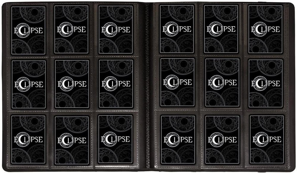 Eclipse 9-Pocket Pro-Binder Jet Black