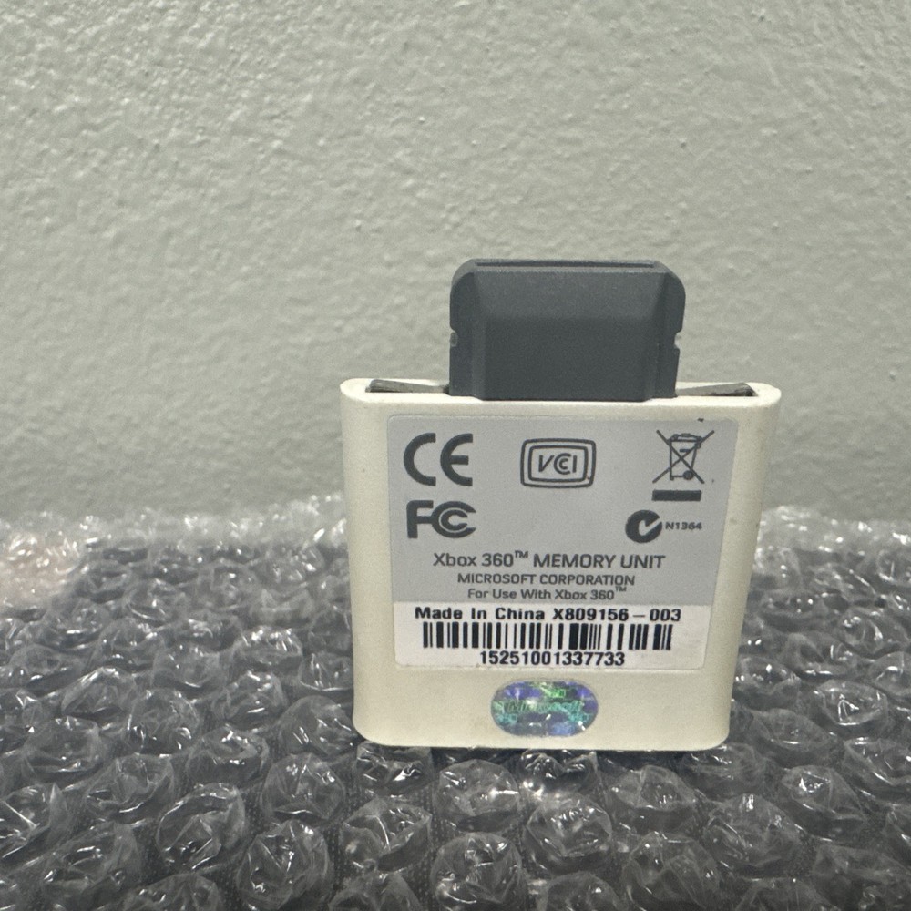 OEM Microsoft Xbox 360 Memory Unit Card White 256 MB
