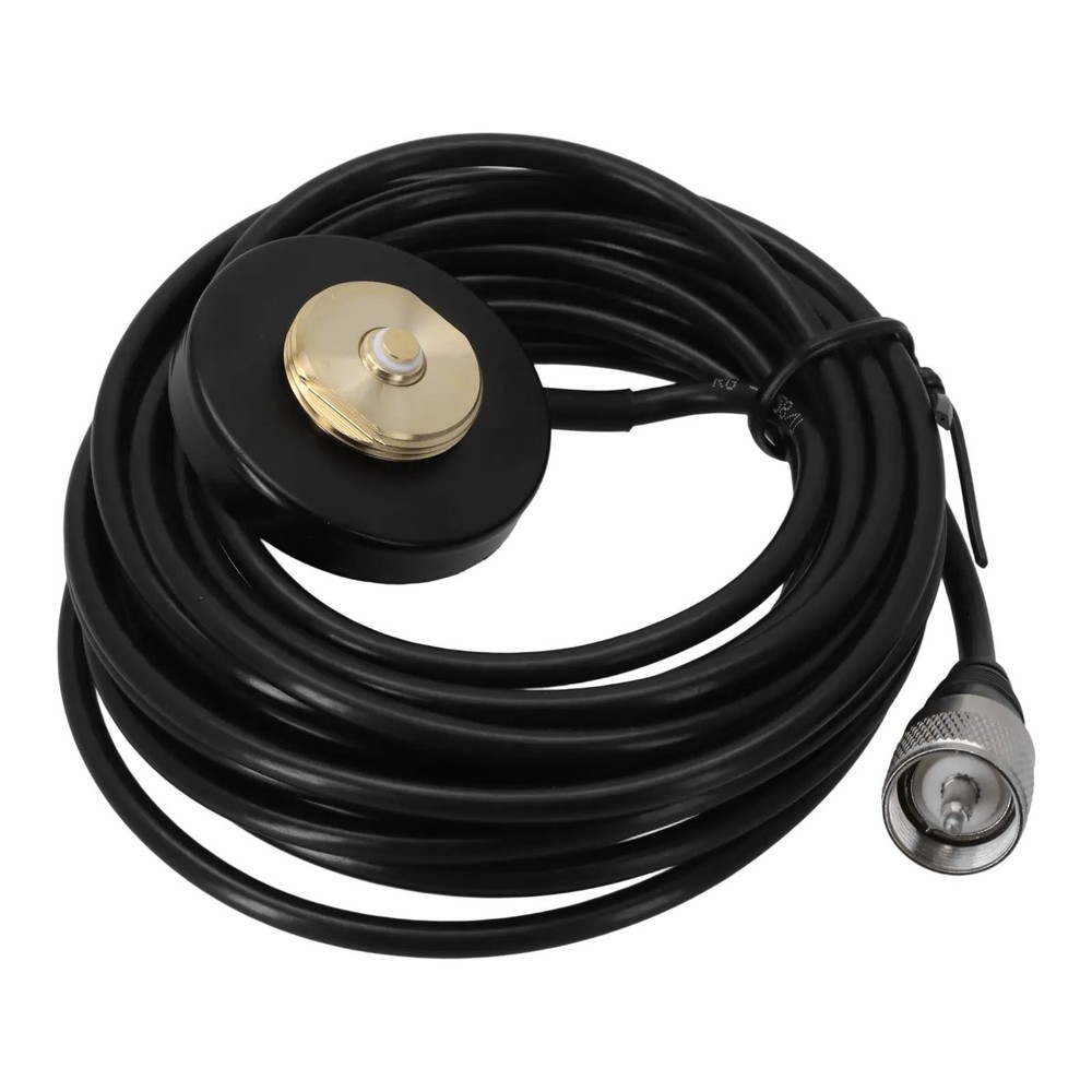 Sturdy NMO Magnet Antenna Mount Base 5M Cable Compatible with UHF Radios