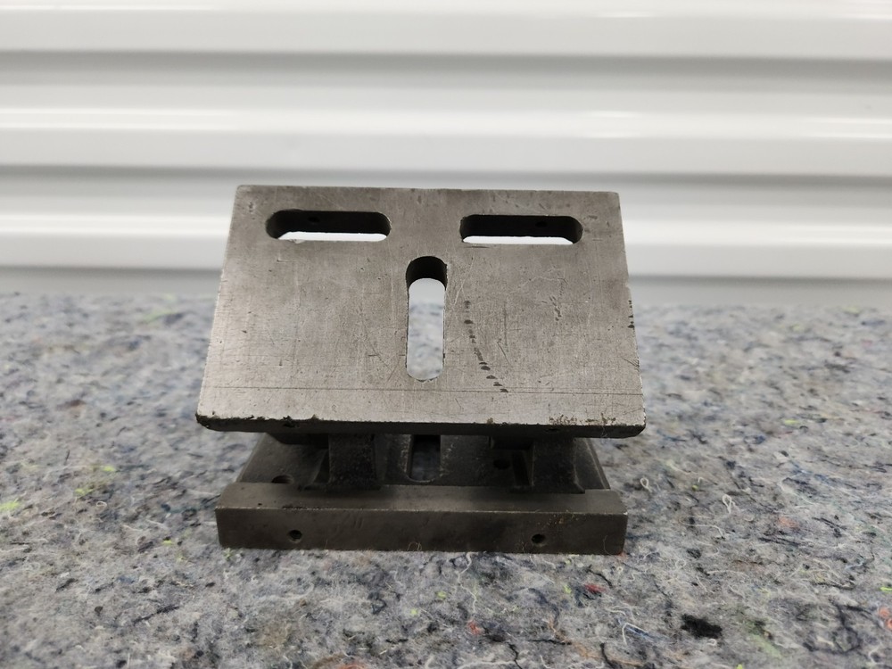 Small Adjustable Angle Plate Machinist Tool