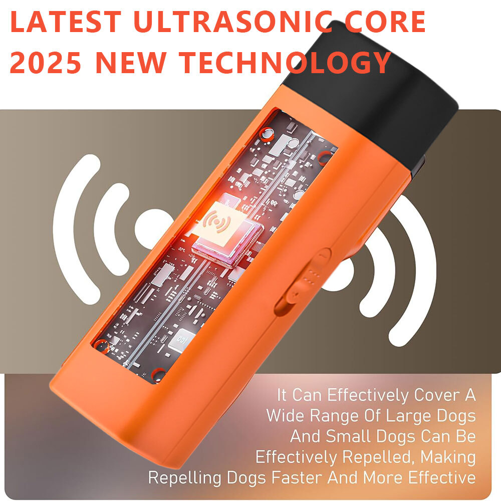 Ultrasonic Dog Repeller Anti Bark Device Stop Barking Humane Pet Training Tool