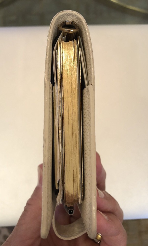 Louis Vuitton Small Blue Damier Agenda