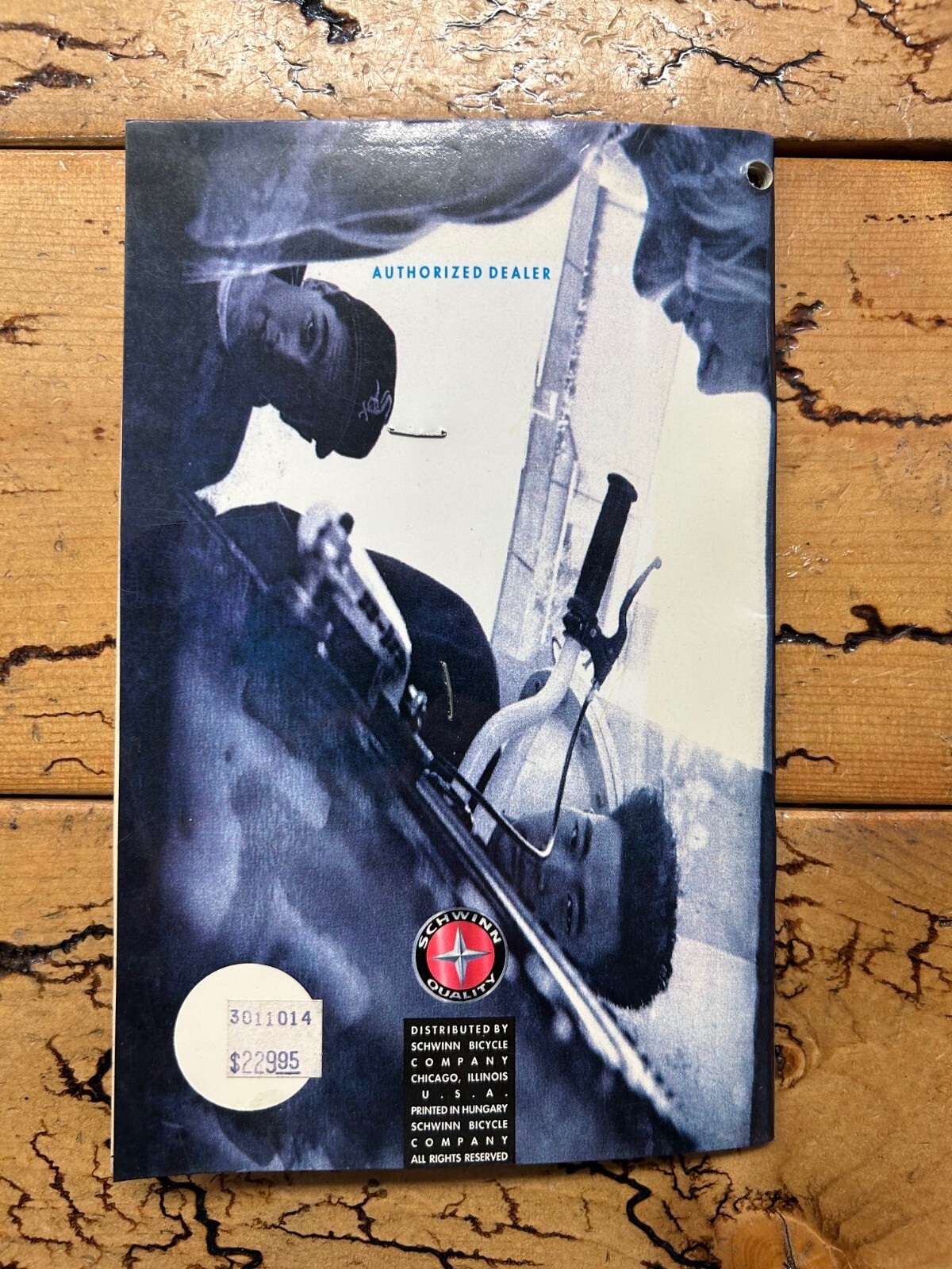 1991 Schwinn BMX Owners Manual