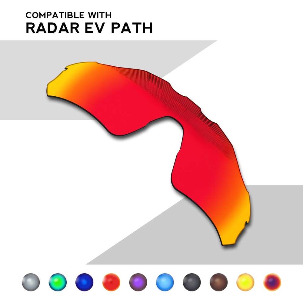 Wholesale POLARIZED Replacement Lens For-Oakley Radar EV Path OO9208 Frame Multi