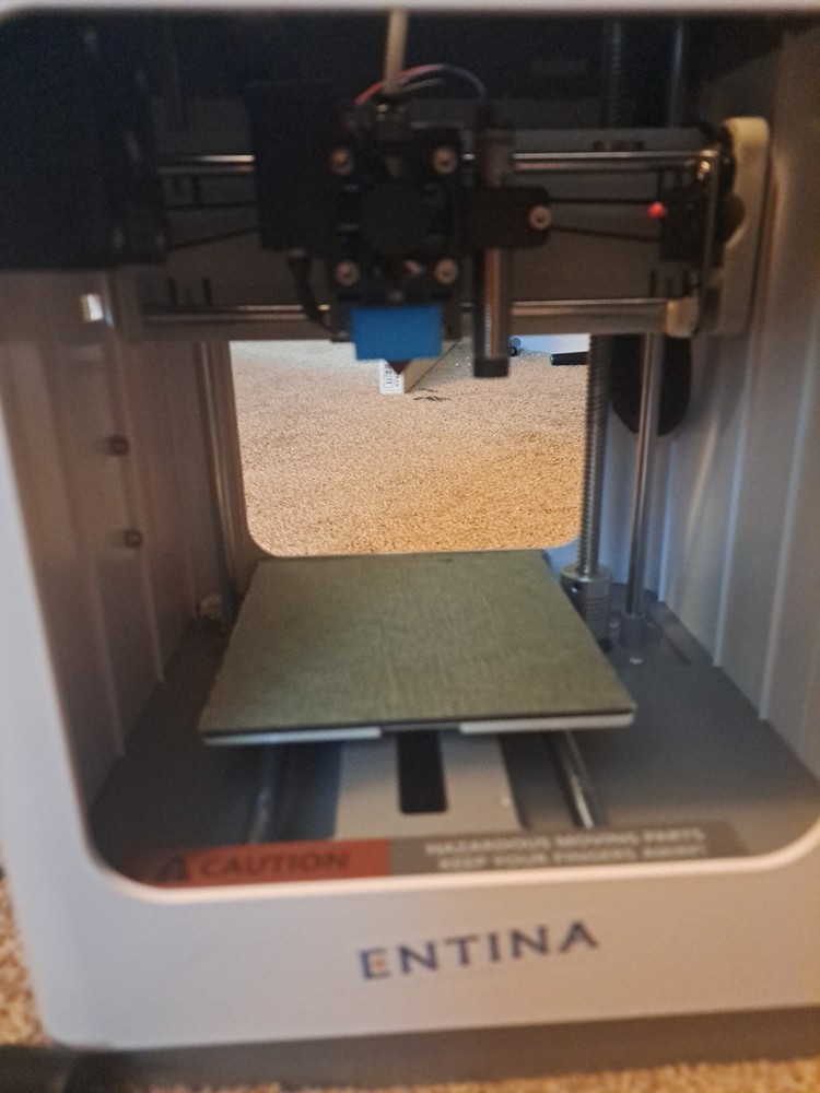 Entina Mini 3D Printer Tina 2 Basic V.9 Cloged But Works