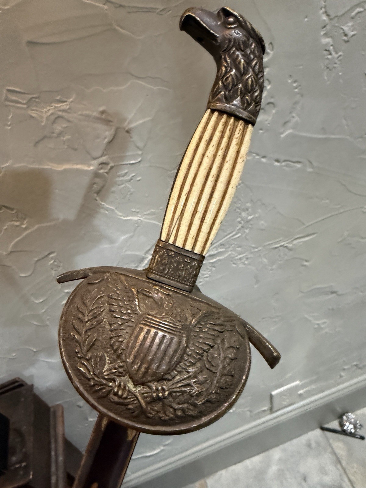 Early U.S. 1840’s Eagle Head Sword