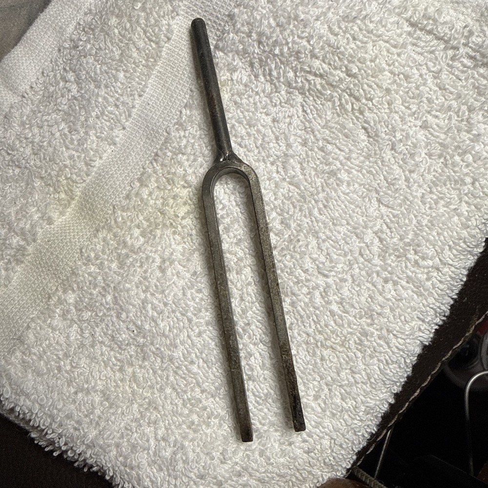 Antique Vintage Steel Tuning Fork