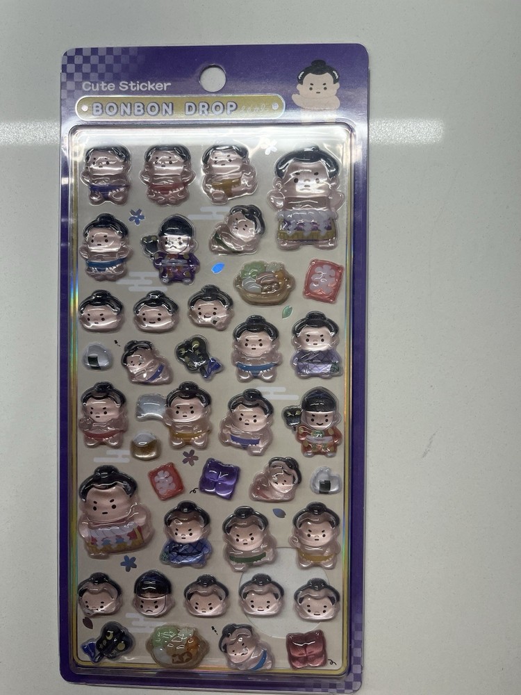 Bonbon Drop Sumo Stickers