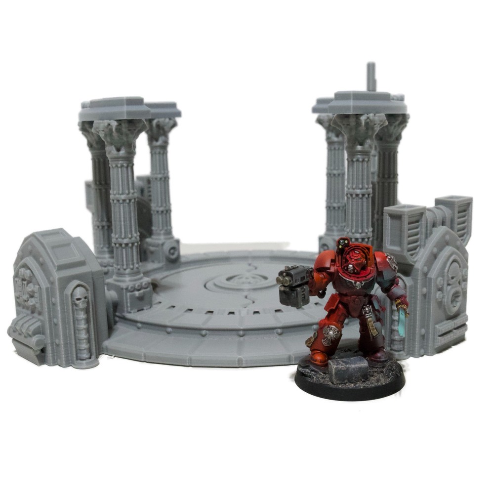 Zorpsector Rome - Sci-Fi Wargaming Plaza: 3D Printed