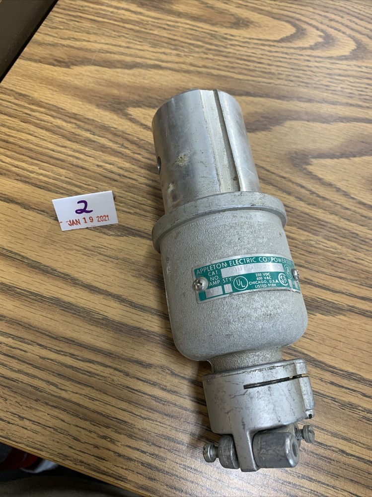Appleton ADP6033-B Pin And Sleeve Plug 60A  USED