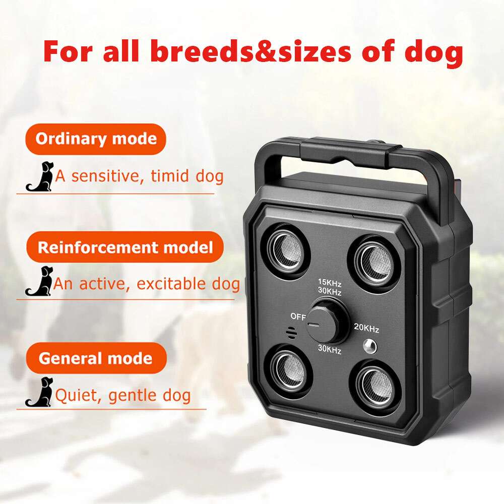Ultrasonic Anti Barking Device for Small Large Dogs Bark Control Safe Long Range