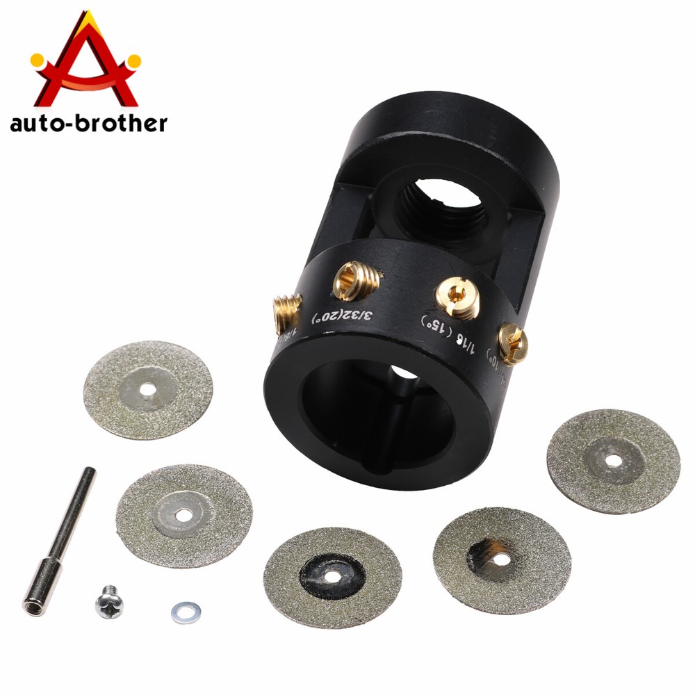 Tungsten Grinder Sharpener Multi-Angle & Offsets Head Tool Fit For TIG Welding