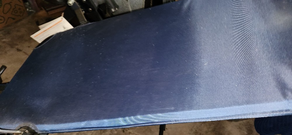 Teeter Hang Ups Inverson Table Blue Back Relief Tool Machine