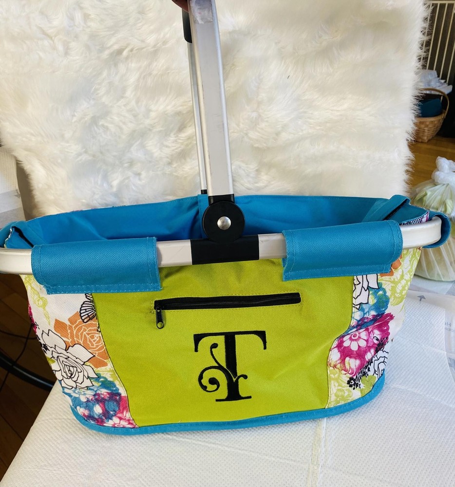 Craft Tote Bag with Metal Frame and Handle