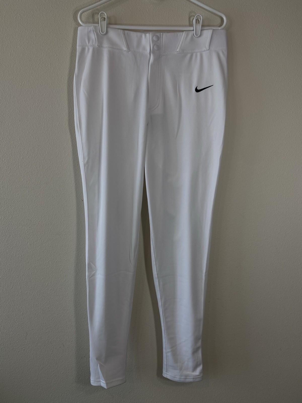 Nike Vapor Select Pro Baseball Pants White FZ1369-100 $45 - Medium