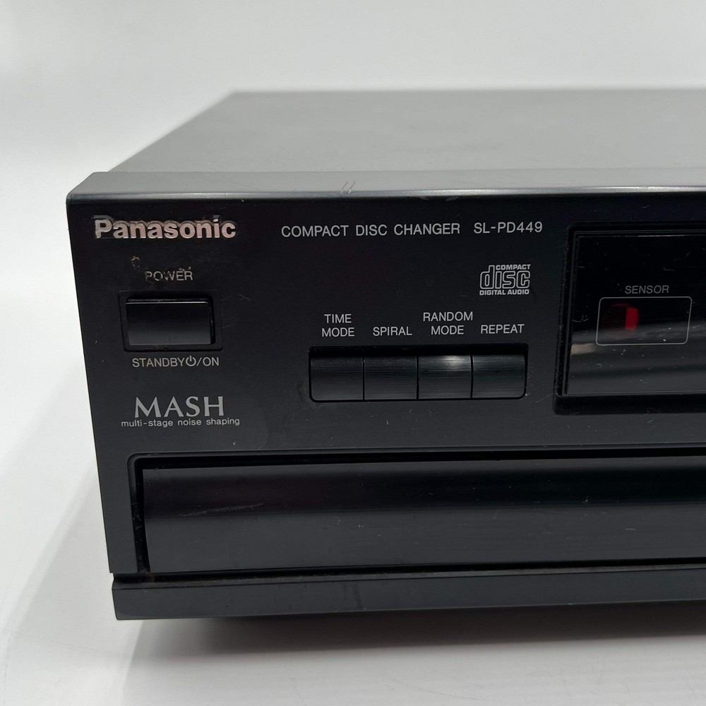 PANASONIC SL-PD449 COMPACT DISC Player | POWERS ON UNTESTEDUsed - Black