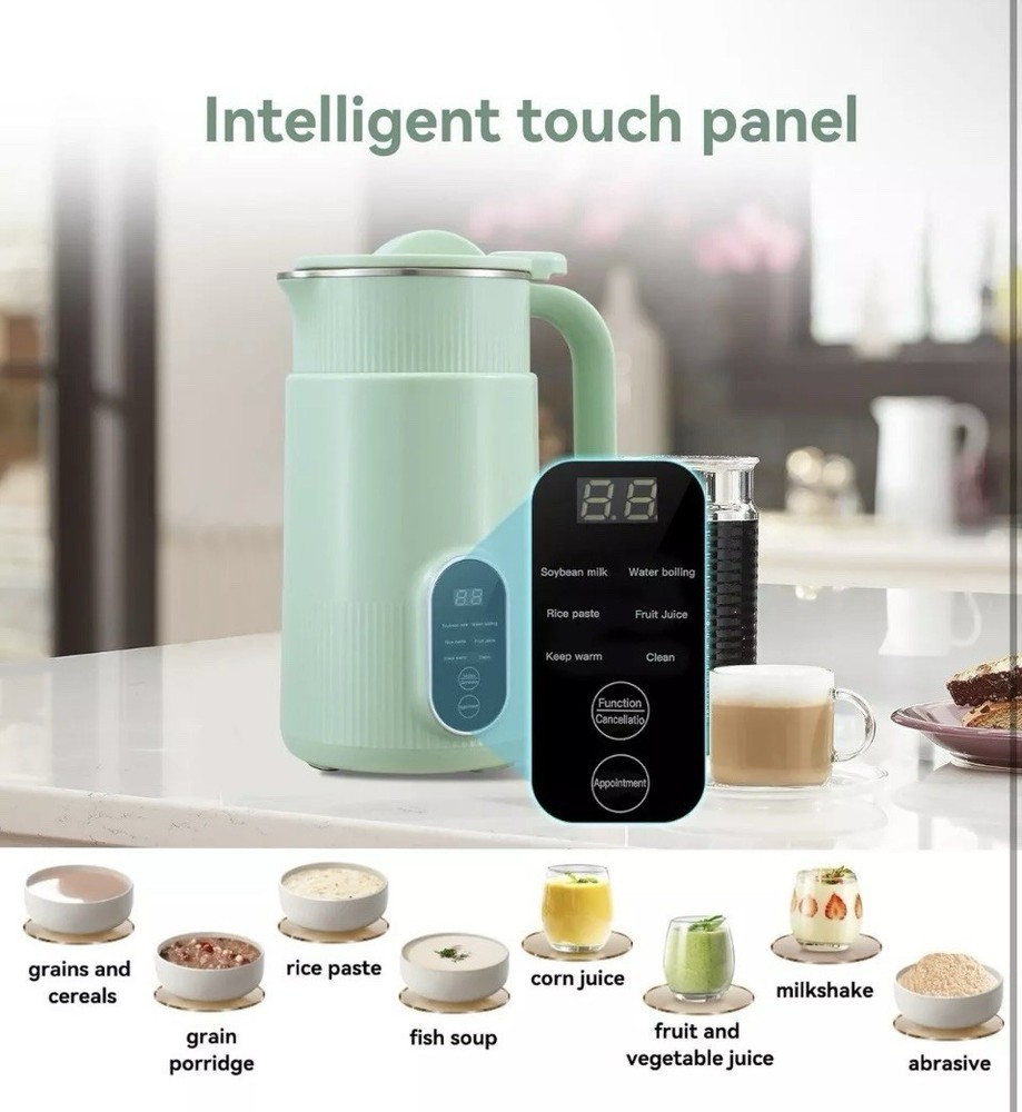 800ml Soy Milk Maker Multifunctional Wall Breaking Machine Automatic Maker