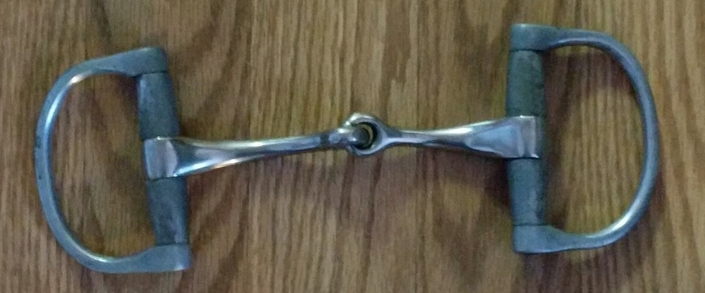 Eggbut Dee Ring Snaffle Bit 5 inch Western English Bit