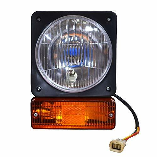 JCB 12v Head Light Lamp Left Side with Indicator Telehandler Backhoe  JCB 2CX 3C