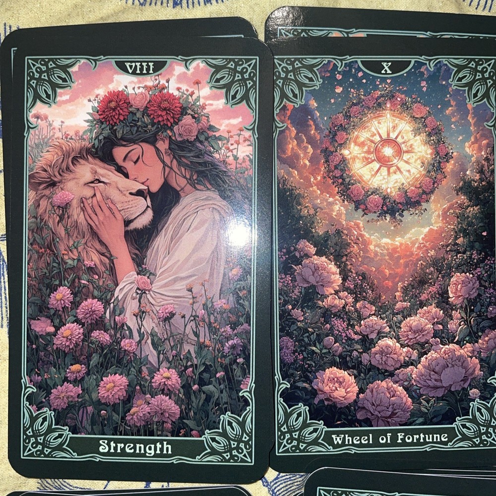 Blooming tarot deck used excellent condition