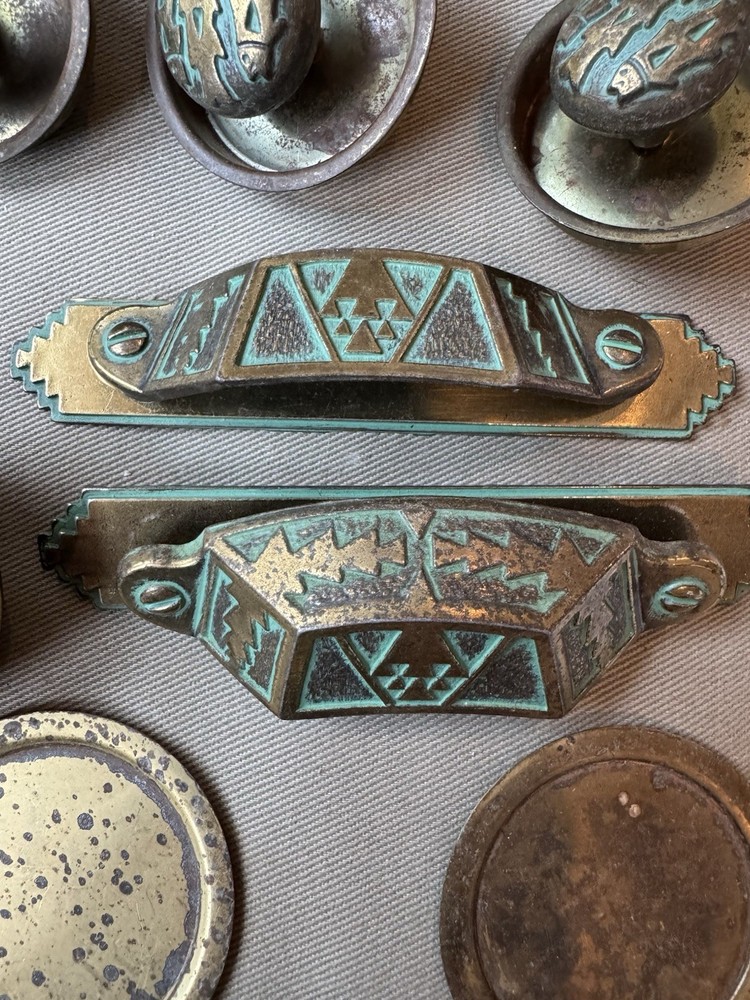 Lot of Brass Dresser Pulls and Knobs