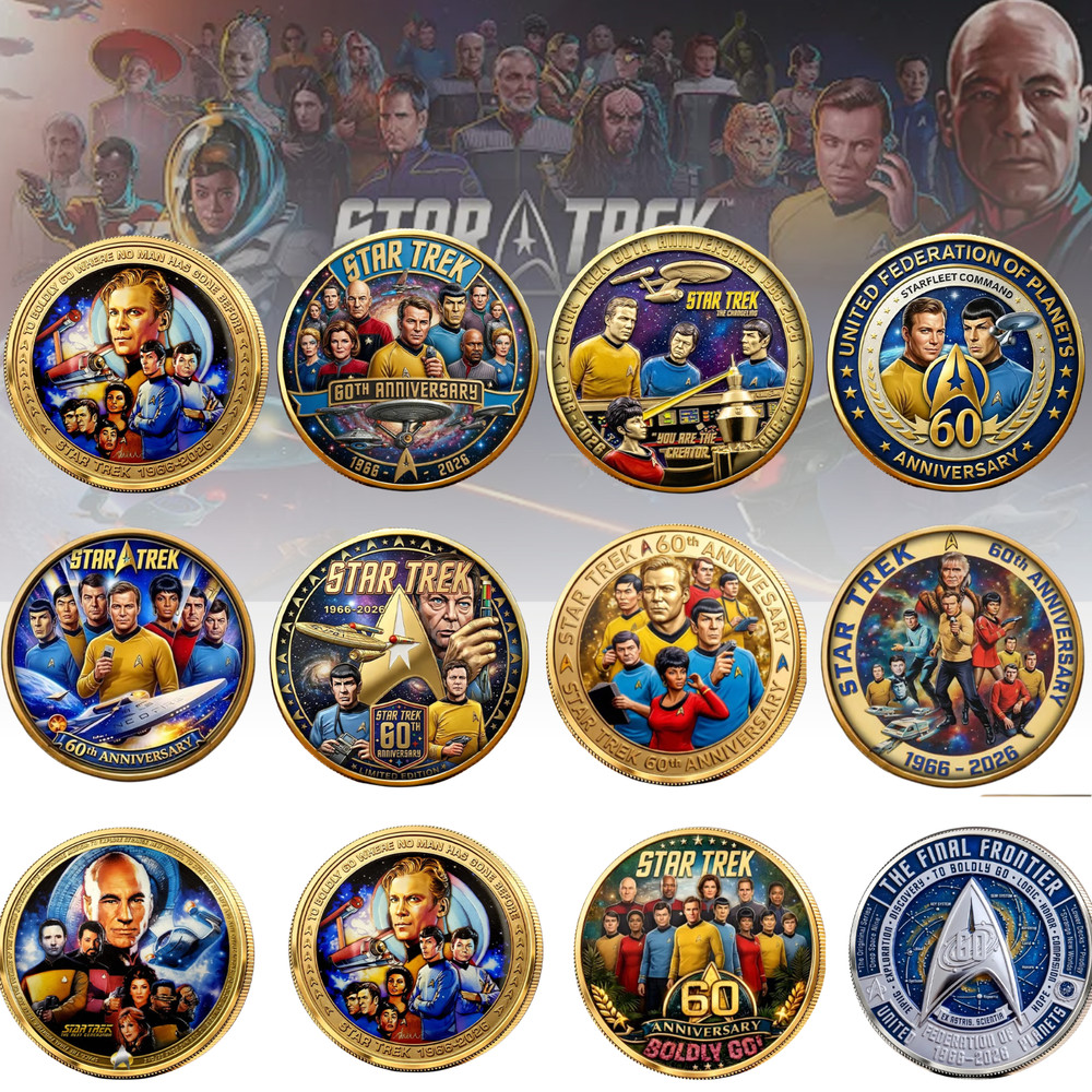 Star Trek 60th Anniversary Commemorative Coin