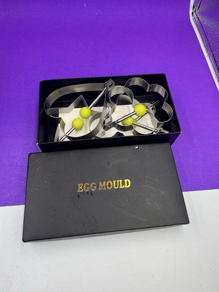 Stainless Steel Fried Egg Mold Heart Pancake Maker Breakfast Baking Omelette