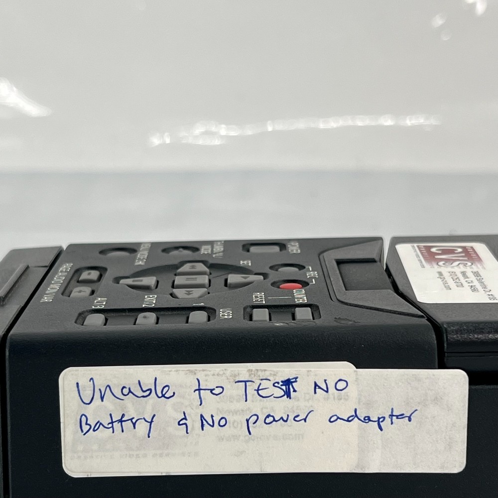 Panasonic AG-HPG20 Memory Card Portable Recorder Untested