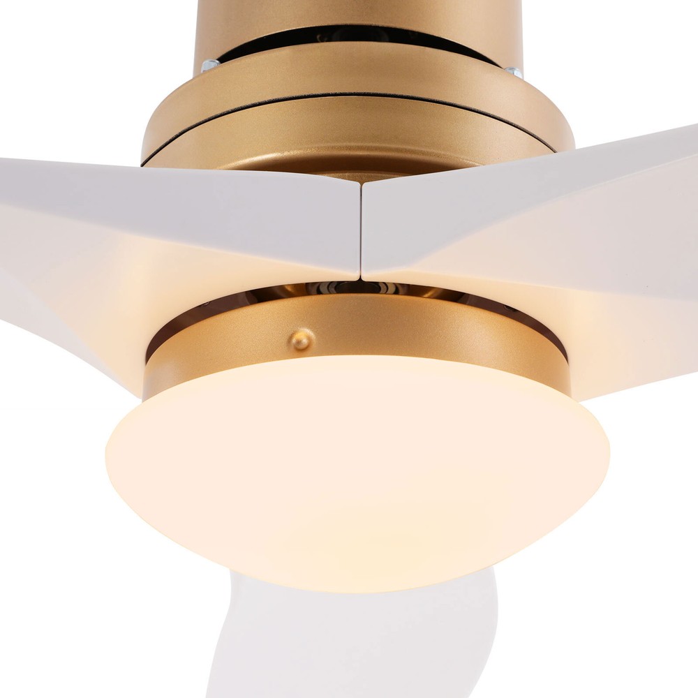 48in Modern Ceiling Fan+LED Light Remote Control Chandelier Light Light Fixture