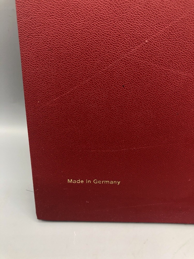 Vintage German Signature Book Document Folder