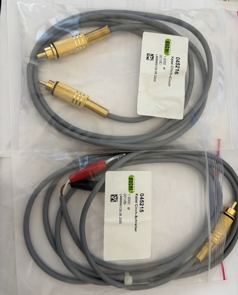 Lot of 2 Buchi Cables